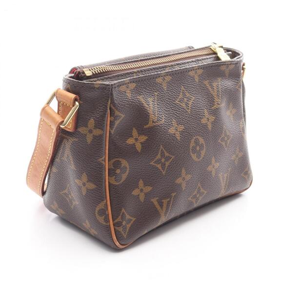 LOUIS VUITTON Brown Monogram Leather Shoulder Bag - Picture 2 of 14